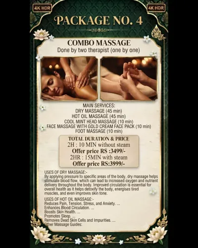Combo Massage in Chennai 🌿