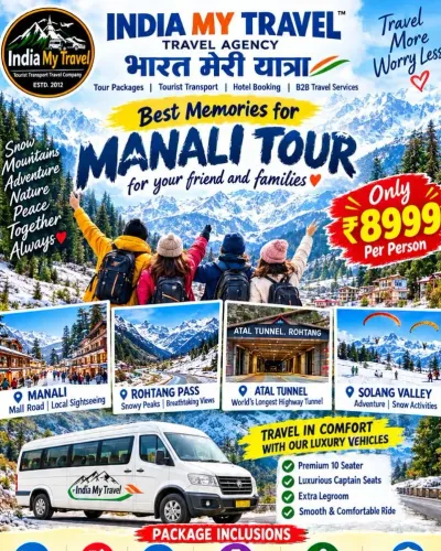 INDIA MY TRAVEL – MANALI TOUR