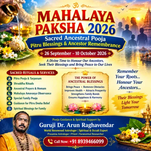 MAHALAYA PAKSHA 2026 A Sacred