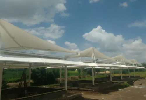 Two tensile structures may look similar in photogr