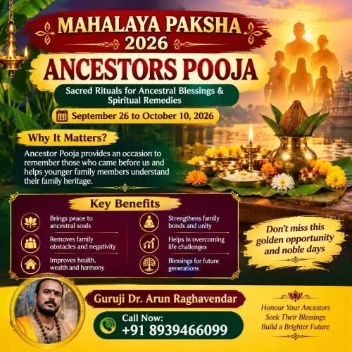 MAHALAYA PAKSHA 2026 | ANCESTO
