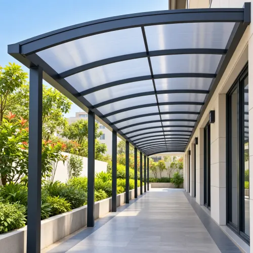 Covered walkways can make move