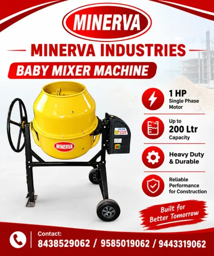 Baby Mixer Machine – 200 LtrSmall machine, big h