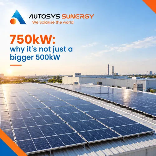 A 750kW solar plant costs