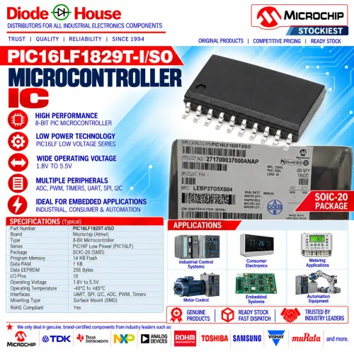 This Microchip PIC16LF182