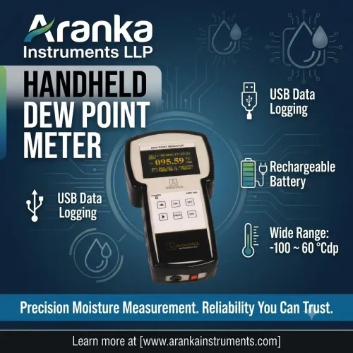 Dew point meter, Hand Held Dew point meter, Portab