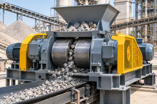 Double Roller Crusher Manufacturer Selection for C