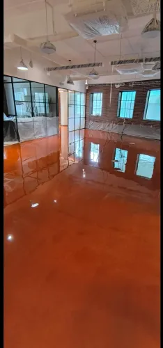Office Epoxy Flooring Mumbai 2mm Base coat appli