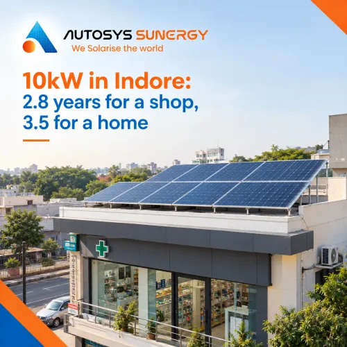 A 10kW solar system in In