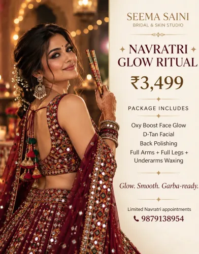 NAVRATRI GLOW RITUAL 

This Navratri, ge