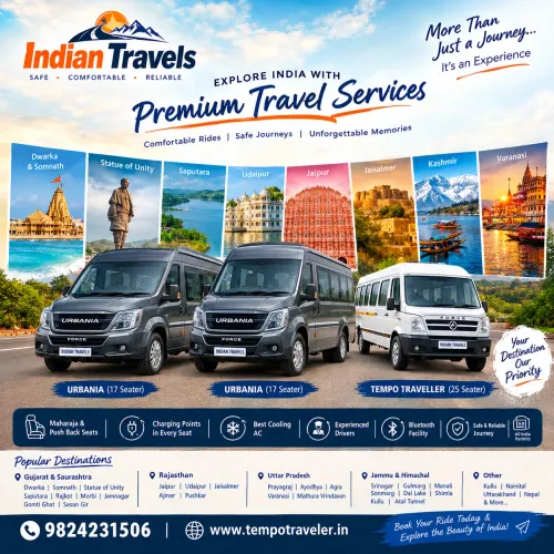 Tempo Traveller & Urbania on R