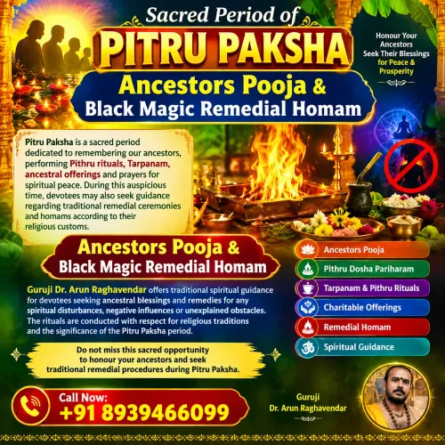 During the sacred Pitru Paksha