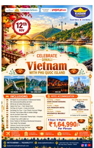 Vietnam Diwali Tour Package fr