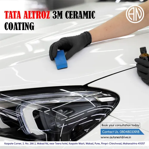 Tata Altroz Gets Premium 3M Ceramic Coating in Wak