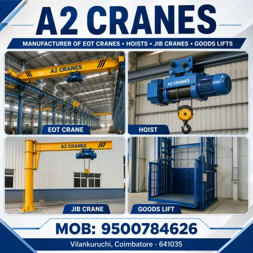industrial Eot crane manufacturer in Coimbatore Ji