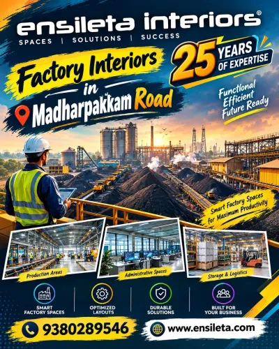 Factory Interiors in Madh