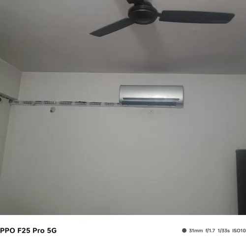 concealed ac piping