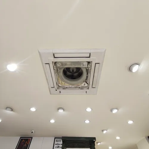 concealed ac piping