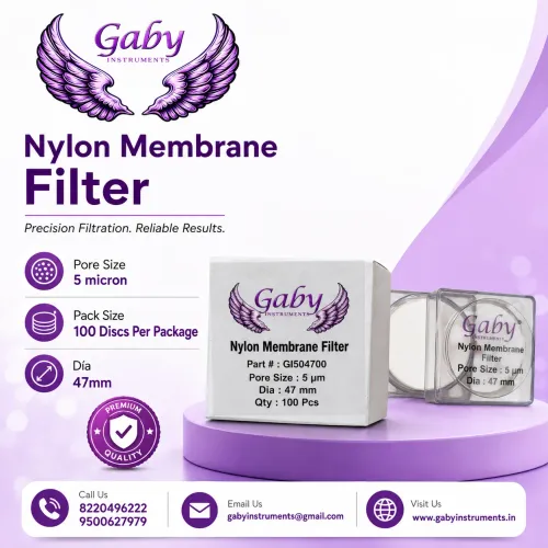 Nylon membrane Filter Pore Size : 5 micronPack 