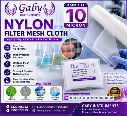 Nylon Filter Mesh cloth 10 micron Size : 10 squa