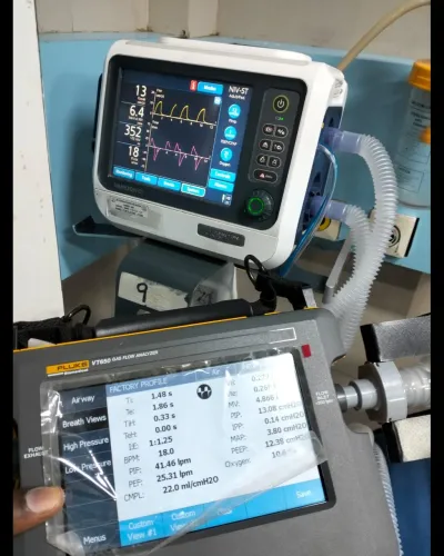 Calibration of Ventilator
On-S