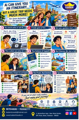 AI can plan an itinerary… but 