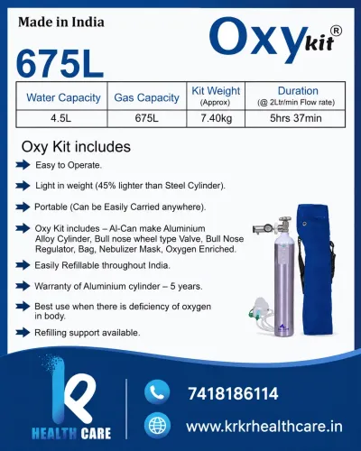 4.5L Aluminium Oxygen Cyl