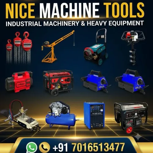 air compressors, generators, welding machines, and
