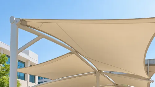 Large outdoor areas present a 
