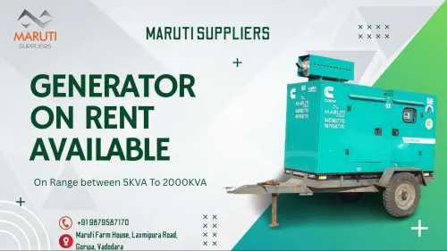 Looking for a generator on rent in Sabarkantha? Ge