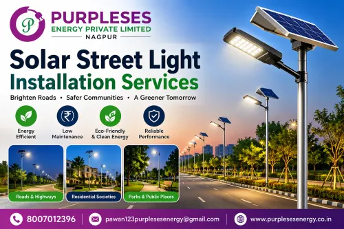 Looking for reliable Solar Street Light Installati
