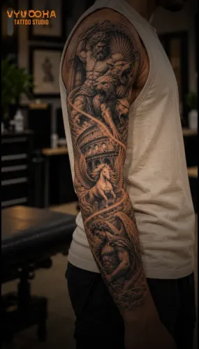 Full Sleeve Tattoos in Coimbat