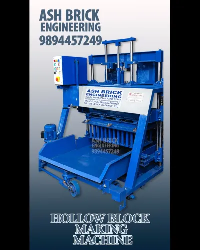 Ashbrick Engineering manufactures hollow block mak