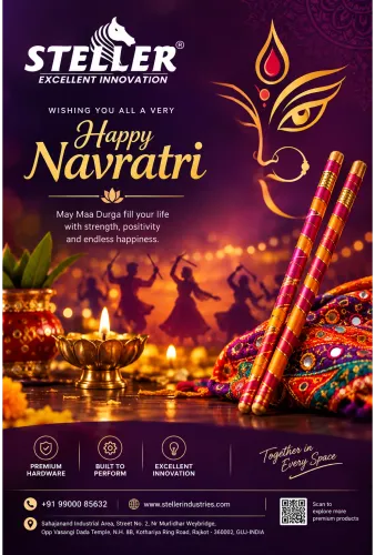 🌺✨ HAPPY NAVRATRI FROM STELLER INDUSTRIES ✨🌺🙏