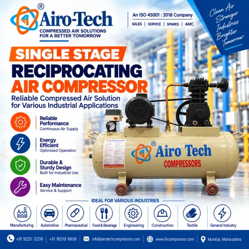 Single Stage Reciprocating Air Compressor Airo-T