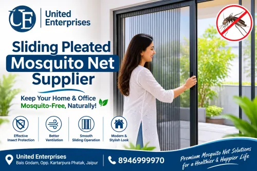 Sliding Pleated Mosquito Net Supplier in Jaipur – 