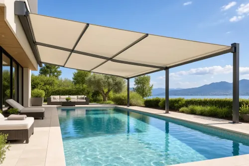 Swimming Pool Tensile Cover or