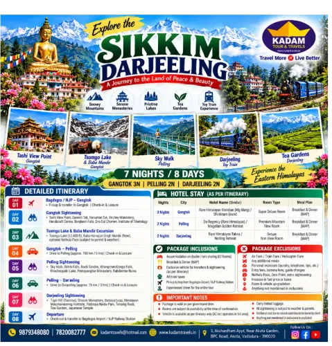 🏔️ SIKKIM–DARJEELING SPECIAL 