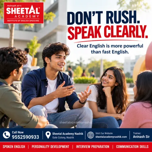 Speaking English quickly 