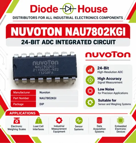 The Nuvoton NAU7802KGI is