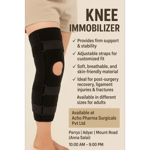 🦵 KNEE IMMOBILIZER – Availabl