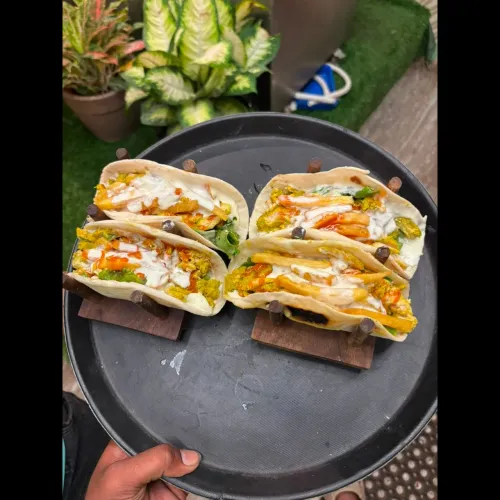 variety of tasty dishes