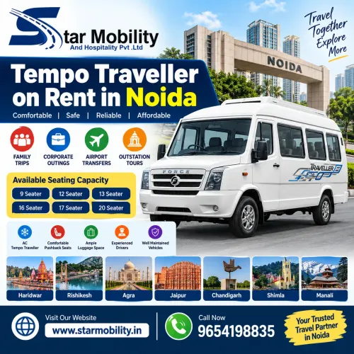 Tempo Traveller on Rent in Noi