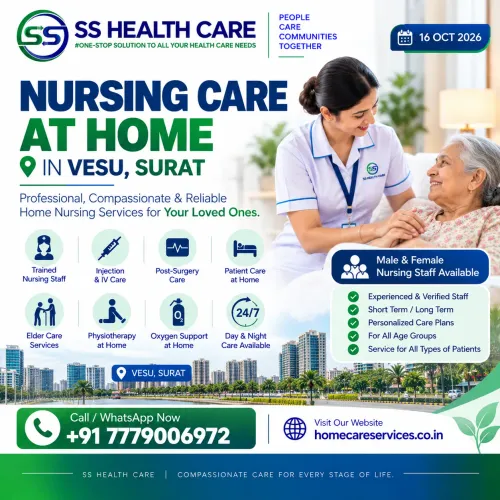 Nursing Care at Home in Vesu,