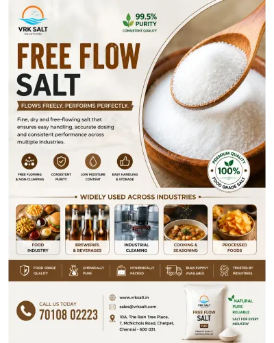 Non Iodised Free Flow Sal