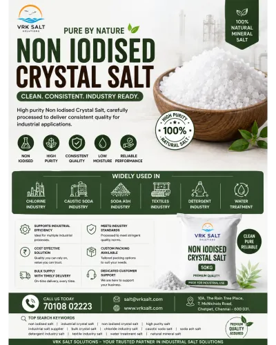NON-IODISED CRYSTAL SALT