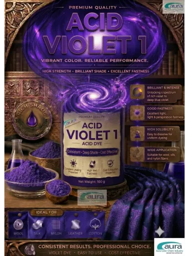 Acid Violet 1 is a violet Acid Dye offered by AURA