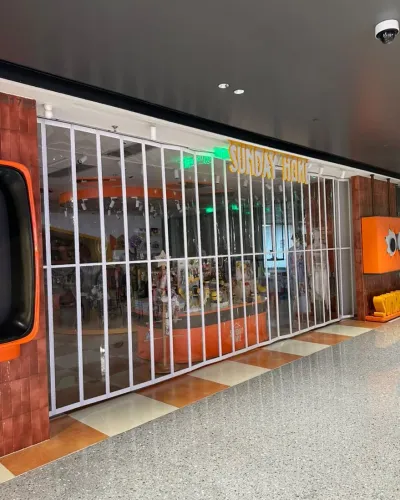 Polycarbonate folding doors and shutters are trans