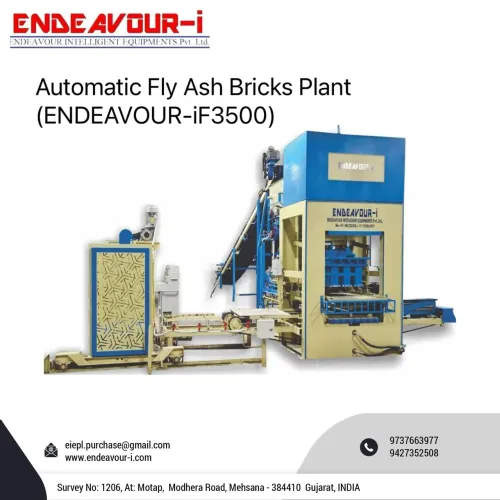 Automatic Fly Ash Bricks Making Machine / ENDEAVOU