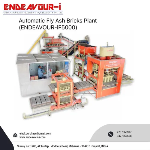 Automatic Fly Ash Bricks Making Machine / ENDEAVOU